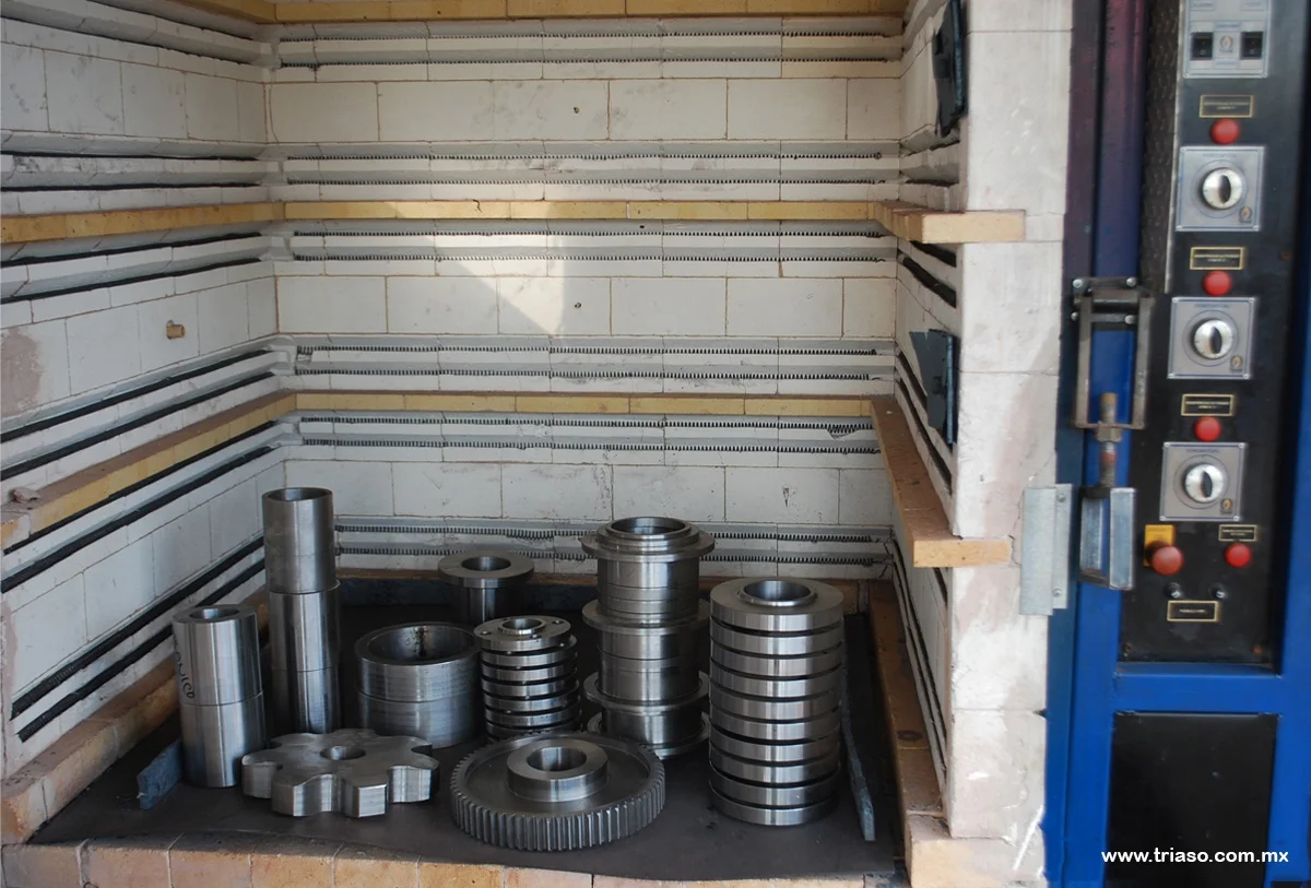 Thermal treatment of parts