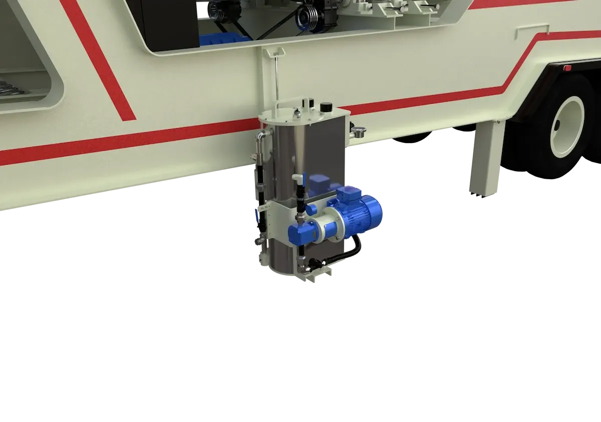 Preheater installed in the system